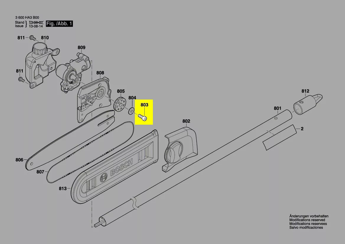 vis réf. F 016 F04 281 Bosch